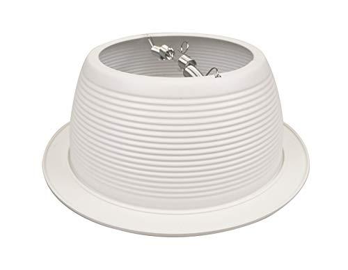 NICOR Lighting NICOR Lighting 6 inch White Recessed Baffle Trim, Fits 6 inch Housings (17511)