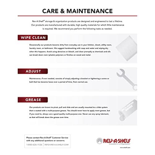 Rev-A-Shelf Rev-A-Shelf LD-4NW-882-35-1 Natural Wood Pivot and Slide Half Moon 2 Shelf Organizer for Blind Corner Cabinets, Holds Up to 150 Pounds of Storage