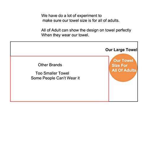 DFFG DFFG Velour Bath Towel Funny Gag Novelty Towel for Man 100% Cotton 1 Piece, 30 INCH x 70 INCH (76cm x 178 cm)