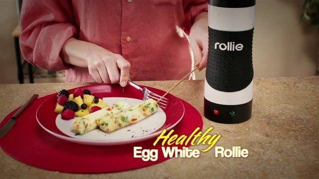 Rollie Rollie Hands-Free Automatic Electric Vertical Nonstick Easy Quick Egg Cooker