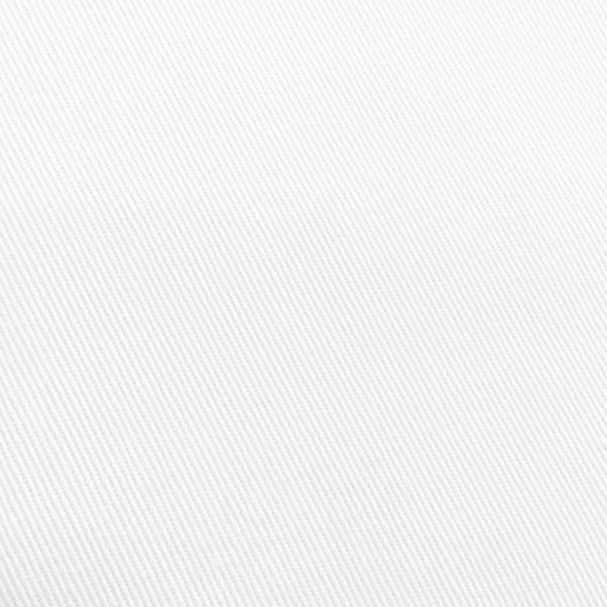 Ultimate Textile ULTIMATE TEXTILE Poly-Cotton Twill 114-Inch Round Tablecloth White