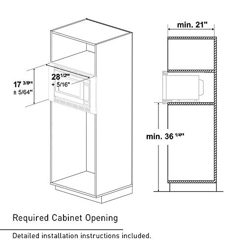 Panasonic Panasonic NN-TK932SS 30-inch Trim Kit for 2.2 cu ft Microwave Ovens, Stainless Steel