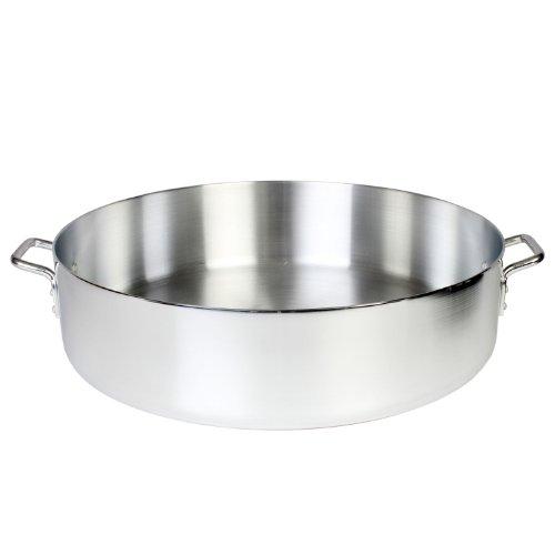 Thunder Group Thunder Group 30 Quart Aluminum Braiser with Lid