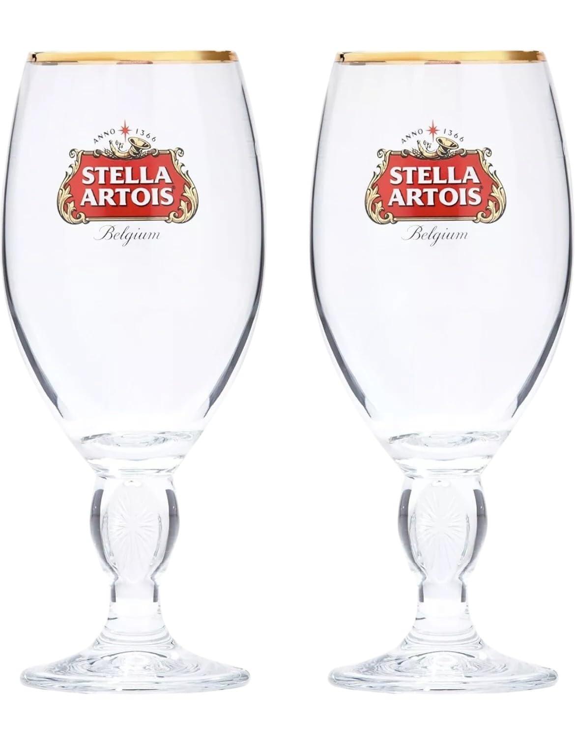 Stella Artois Stella Artois 2-Pack Original Glass Chalice, 33cl