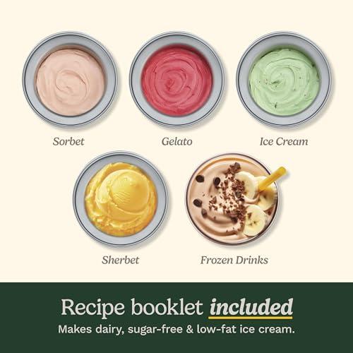 Cuisinart Cuisinart Ice Cream Maker Machine, 1.5 Quart Sorbet, Frozen Yogurt Maker, Double Insulated, White, ICE-21P1