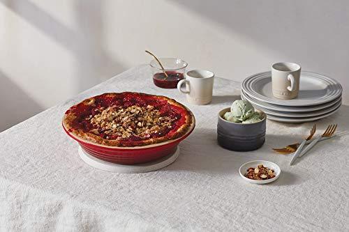 Le Creuset Le Creuset Stoneware Pie Dish, 9", Cerise