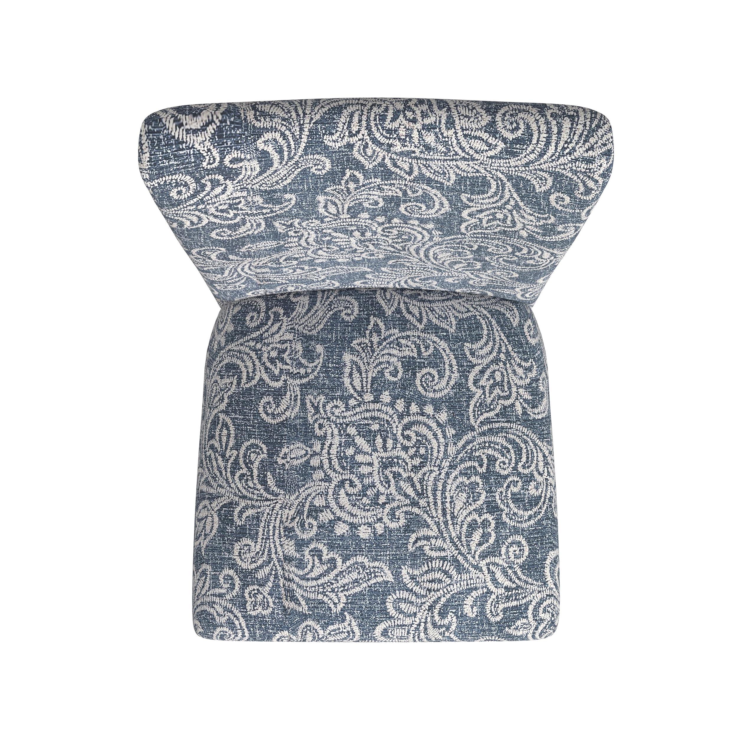 HomePop HomePop Classic Parsons Dining Chair -Denim Jacobean Print (Set of 2)