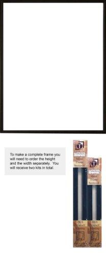 Timeless Frames Black 28" Metal Sectional Moulding Do it Yourself Frame