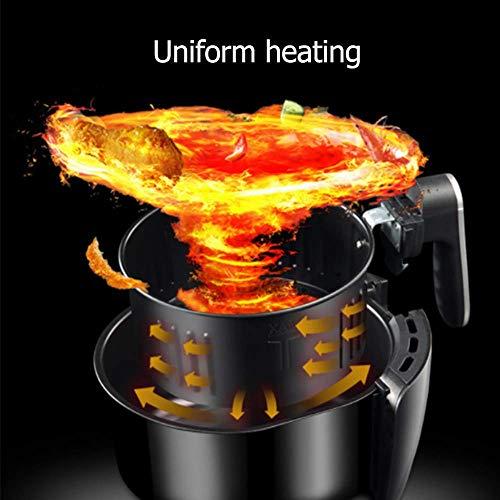 AJIEYMXD AJIEYMXD Automatic air Fryer, Electric Heated air Fryer Oil-free Oven with LCD Digital Touch Screen, Removable Safety Basket Size 30.2 * 35.8 Cm Comfortable anniversary Efficency