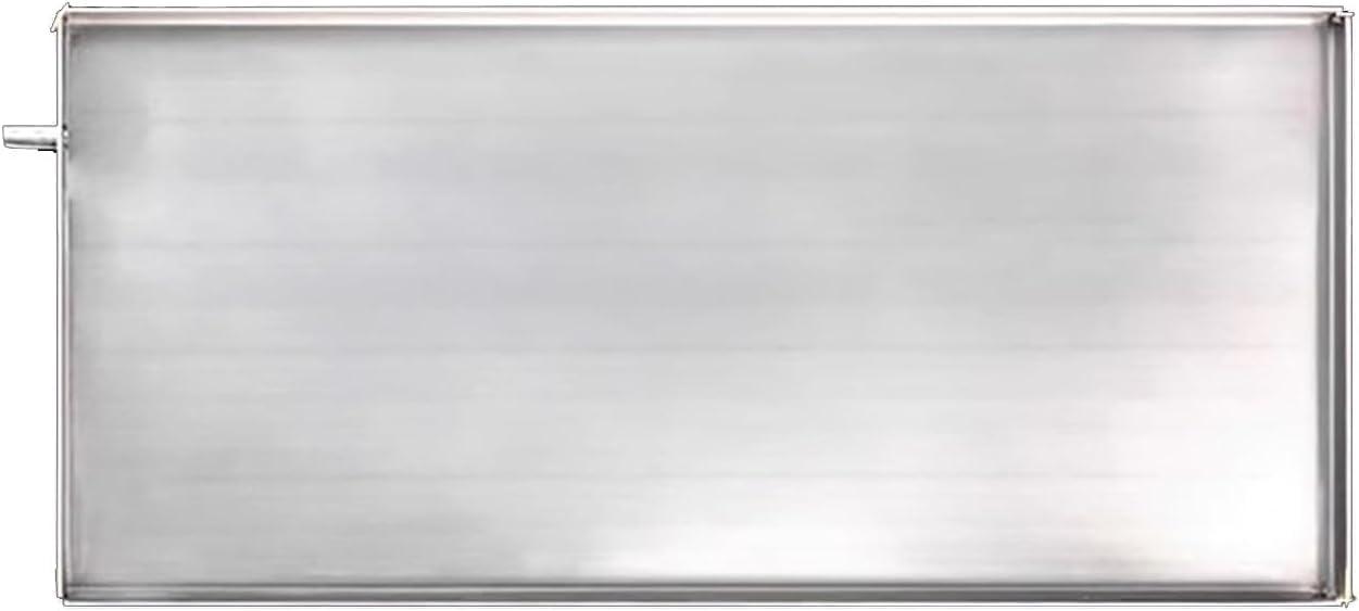 Yongyili YONGYILI Indoor Central Air Conditioner Drip Tray, Stainless Steel Metal Drain Pan, Efficient Air Conditioning Drainage Drip Tray for Ac Accessories(5p)