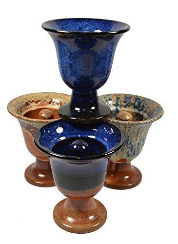 Estia Creations 4 x Pythagoras cup - Pythagorean four cup of justice set