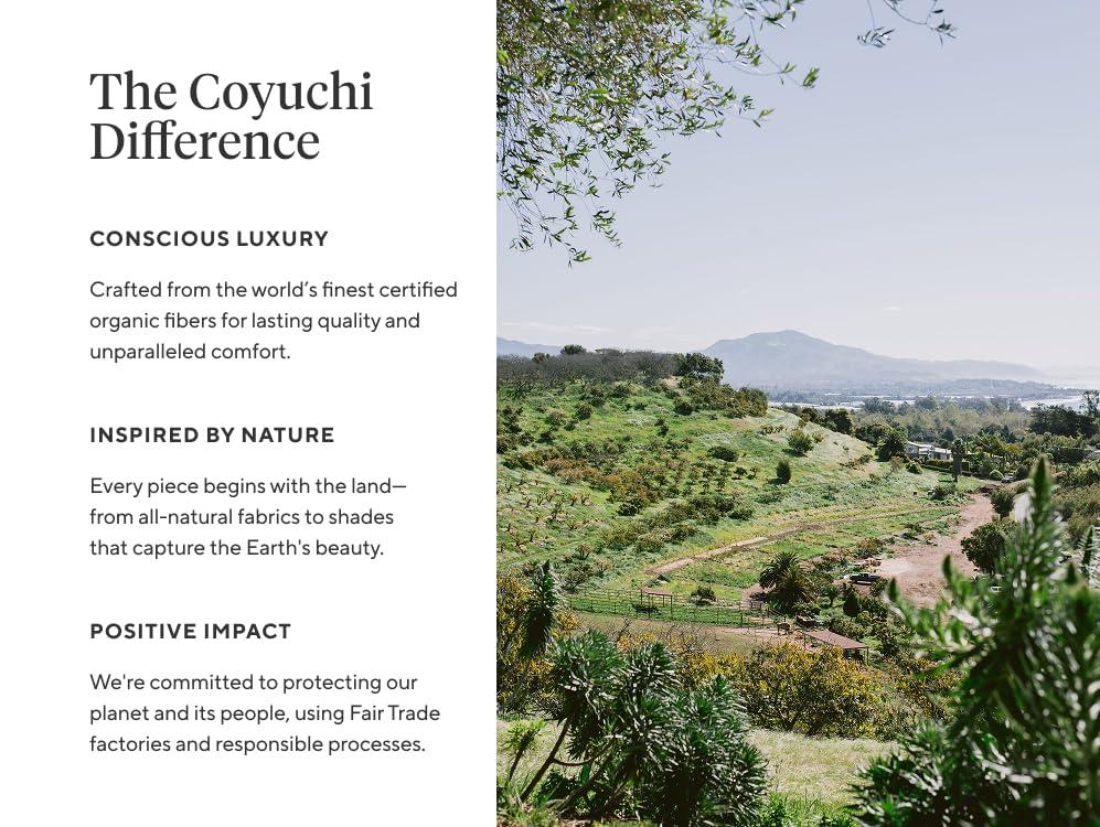 Coyuchi Coyuchi Organic Crinkled Percale Sheet Set, Undyed (Full)