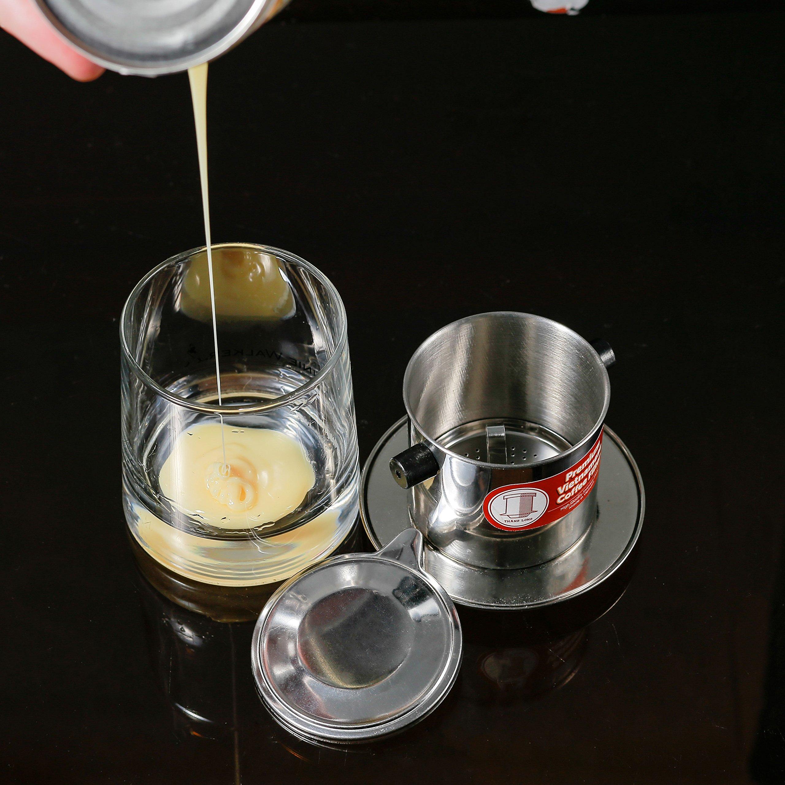 Thang Long Thang Long Vietnamese Coffee Filter, X-Small 4 Ounce, Perfect for Espresso, Paperless