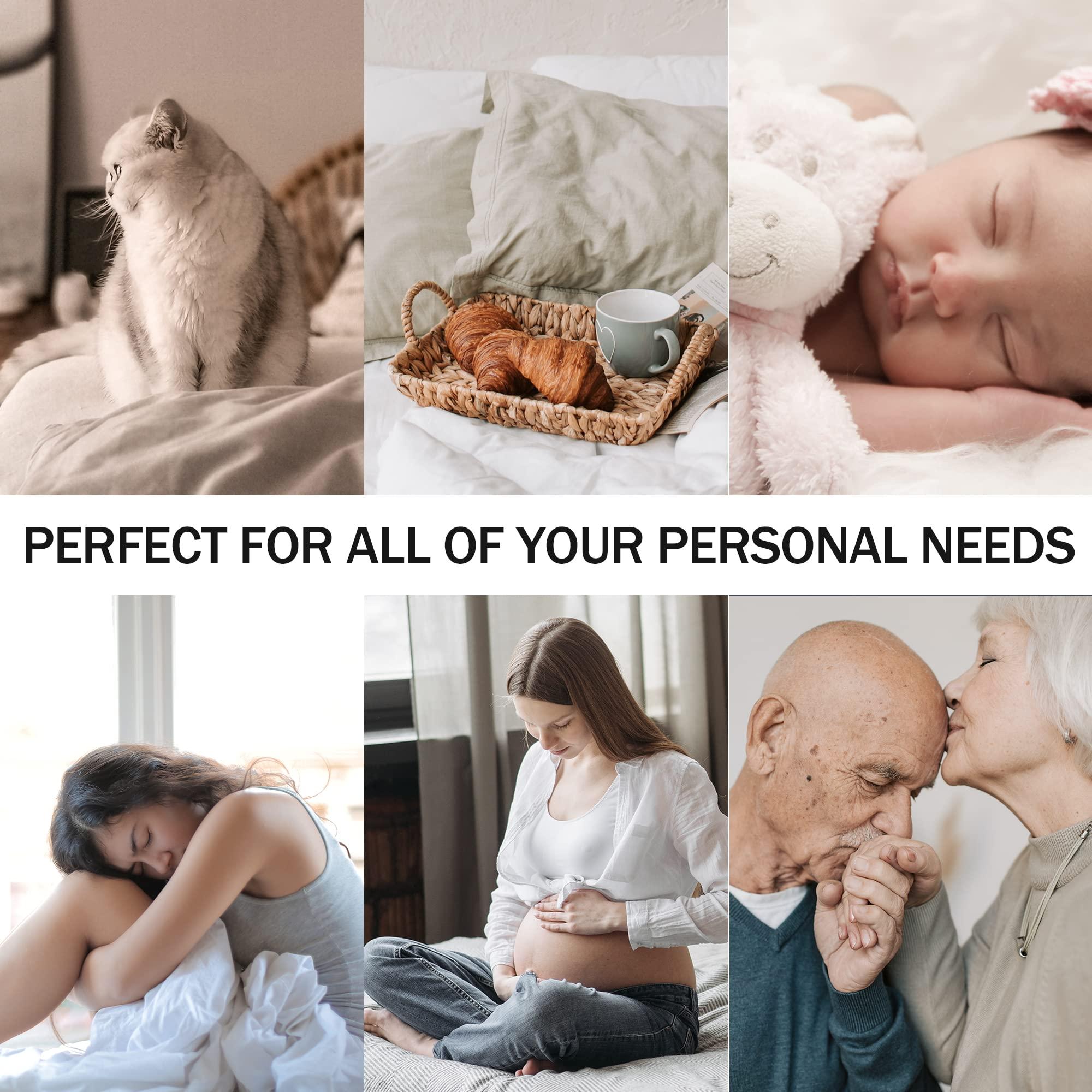 FELTYBED FELTYBED King Size Waterproof Mattress Protector, Soft Bed Mattress Cover King, Breathable Mattress Pad Cover with Deep Pocket 6"- 15", Noiseless Washable White