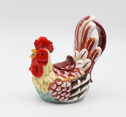 Appletree Design Appletree Design A Day in the Country Rooster Teapot, 7-1/2-Inch