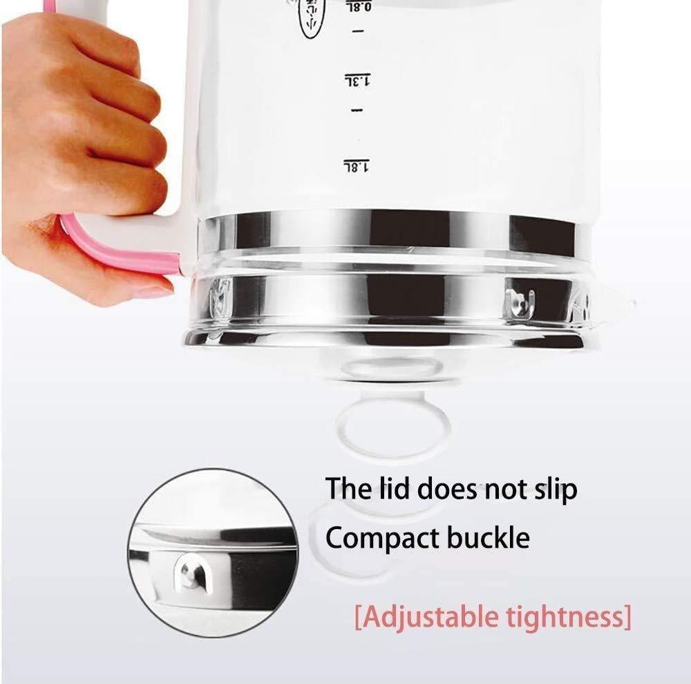 Panduo Picnic Bag Sooiy Electric Water Kettle Glass Kettle,Multi-Function Tea Maker,Health Pot Automatic Multi-Function Thickening Glass Electric Kettle Teapot Black Teapot Tea Pot Electric Kettles