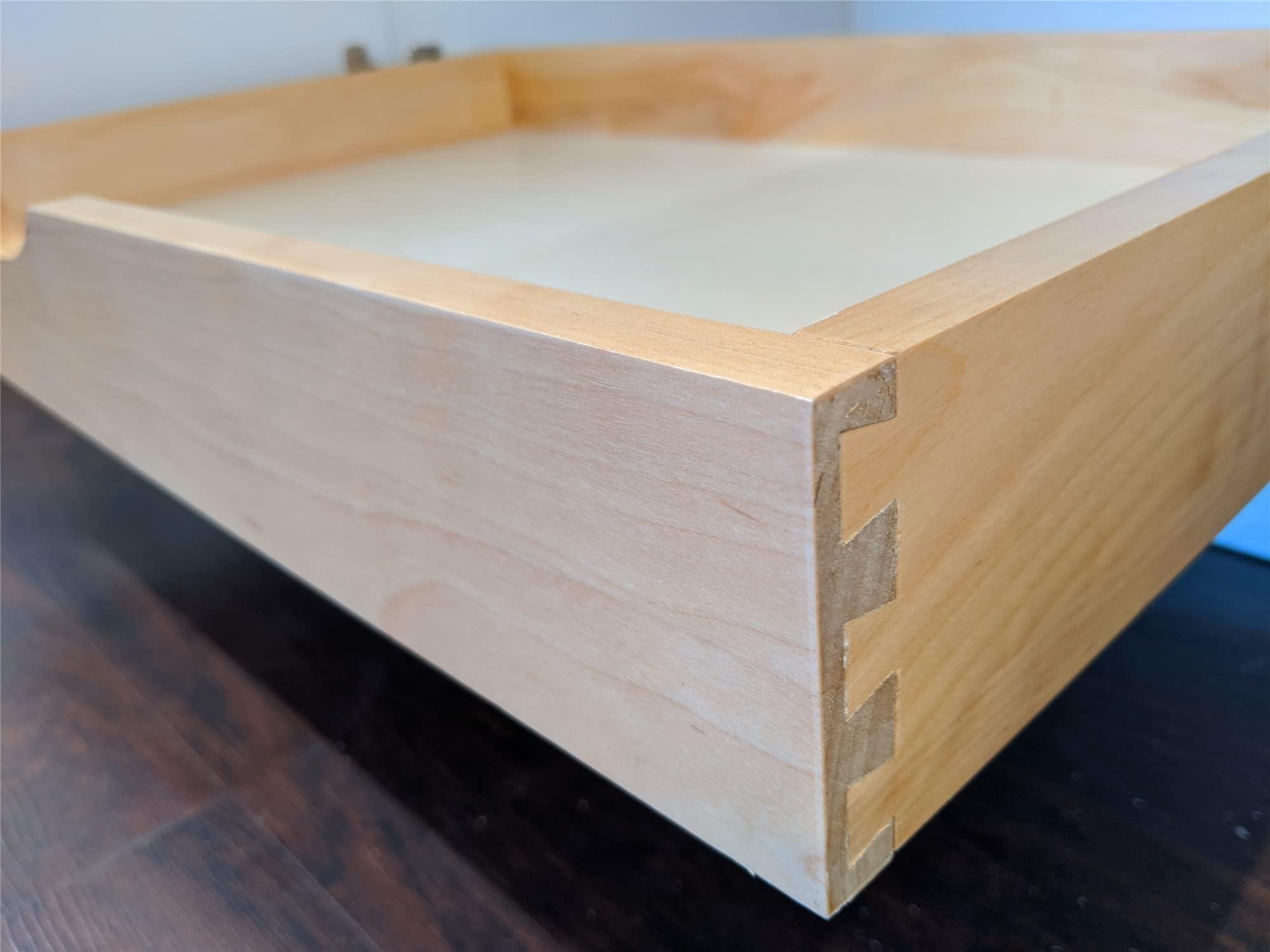 ELYSIAN 26\'\' Under Sink Organizers Storage Dovetail Drawer Rollout Drawer Wood Tray Kitchen Organizer Cabinet Slide Out Shelve Pull-Out Shelf Organization Assembled w/Sliders (26\'\' Width/one Drawer)