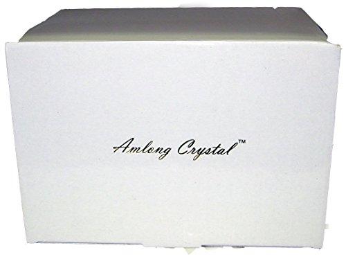 Amlong Crystal Amlong Crystal Clear Crystal Ball 150mm (6 inch) Including Golden Dragon Stand and Gift Package