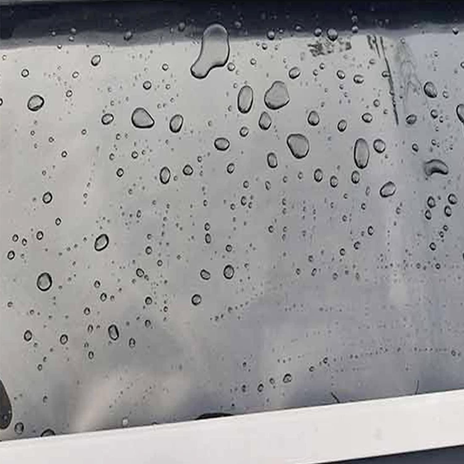 STRMAX STRMAX Waterproof Clear Roll Up Blinds, Plastic Waterproof Roll-Up with Hardware, Outdoor Patio Balcony PVC Rain Curtain,Exterior Roller Shade Patio Curtains,Customizable (Color : Clear, Size : 85x1