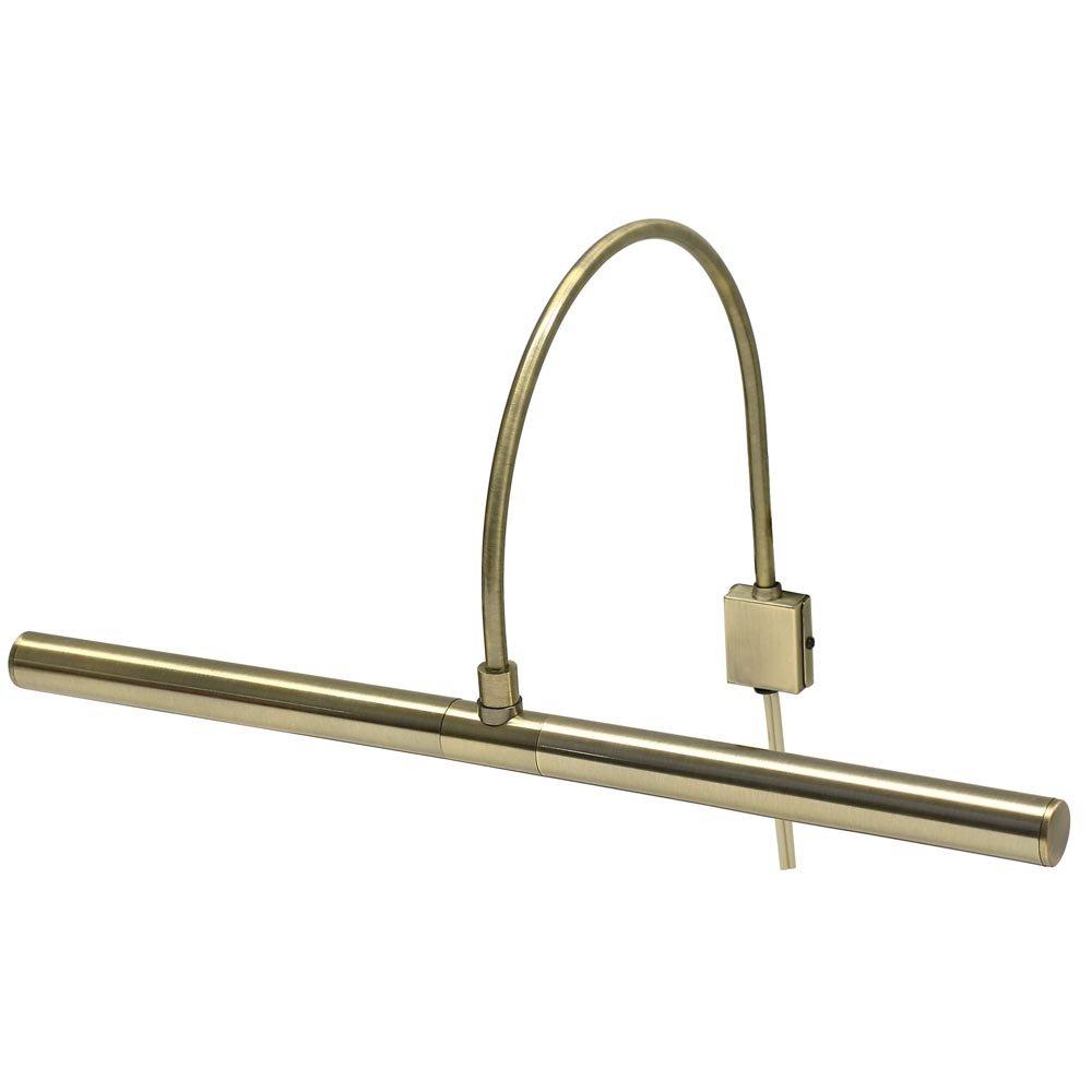 House of Troy House of Troy APR16-71 Advent Profile Picture Light, 16", Antique Brass