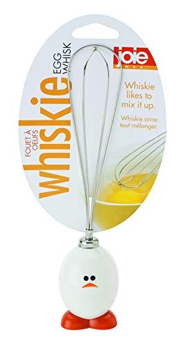 HIC Kitchen MSC International 96019 Joie Whisky Egg and Batter Whisk, Stainless Steel Wires, White, 1 EA