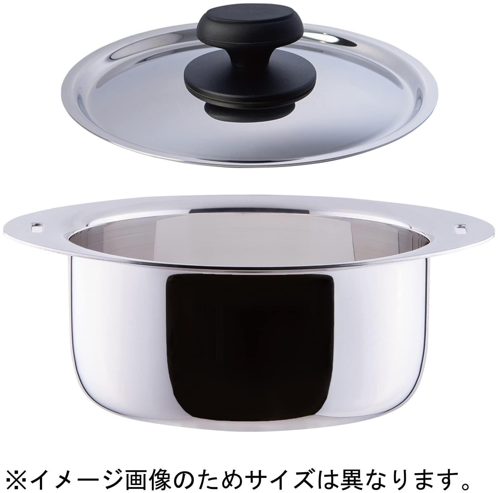 ?????(Miyazaki Seisakusho) Miyazaki Seisakusho JN-20C Tokoku Pot, Lid, 7.9 inches (20 cm), Made in Japan
