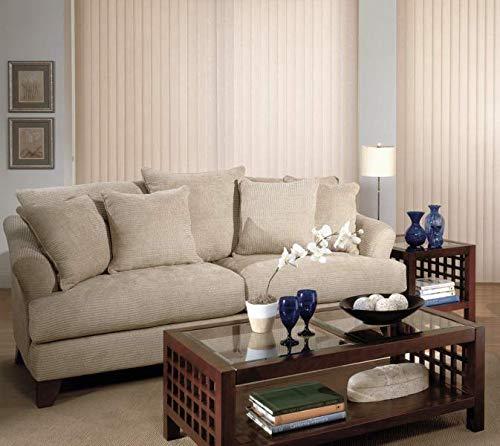 Bravada Select Bravada Select Cordless Vertical Blinds - Silver Gray - 60" Wx84 L
