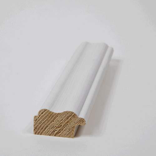 ArtToFrames ArtToFrames 12x24 Inch White Picture Frame, This 1.5" Custom Wood Poster Frame is Off White Wash Barnwood Style Frame, for Your Art or Photos, WOM0066-56673-YWHT-12x24