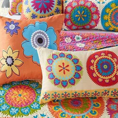 Virah Bella Virah Bella 2 Piece Full/Queen Lodge Quilt Bedding Set - Rustic Country Reversible Comforter Set with Decorative Pillow Shams - Suri