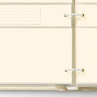 Gallery Leather Gallery Leather Photo Album 4x6-3 Ring Binder Photo Album, 60 Pages for 120 Photos, Fillable, Can Fit 8x10 and 5x7 Photos, Handcrafted - Acadia Tan - 11.75 x 10.5 \", Gallery