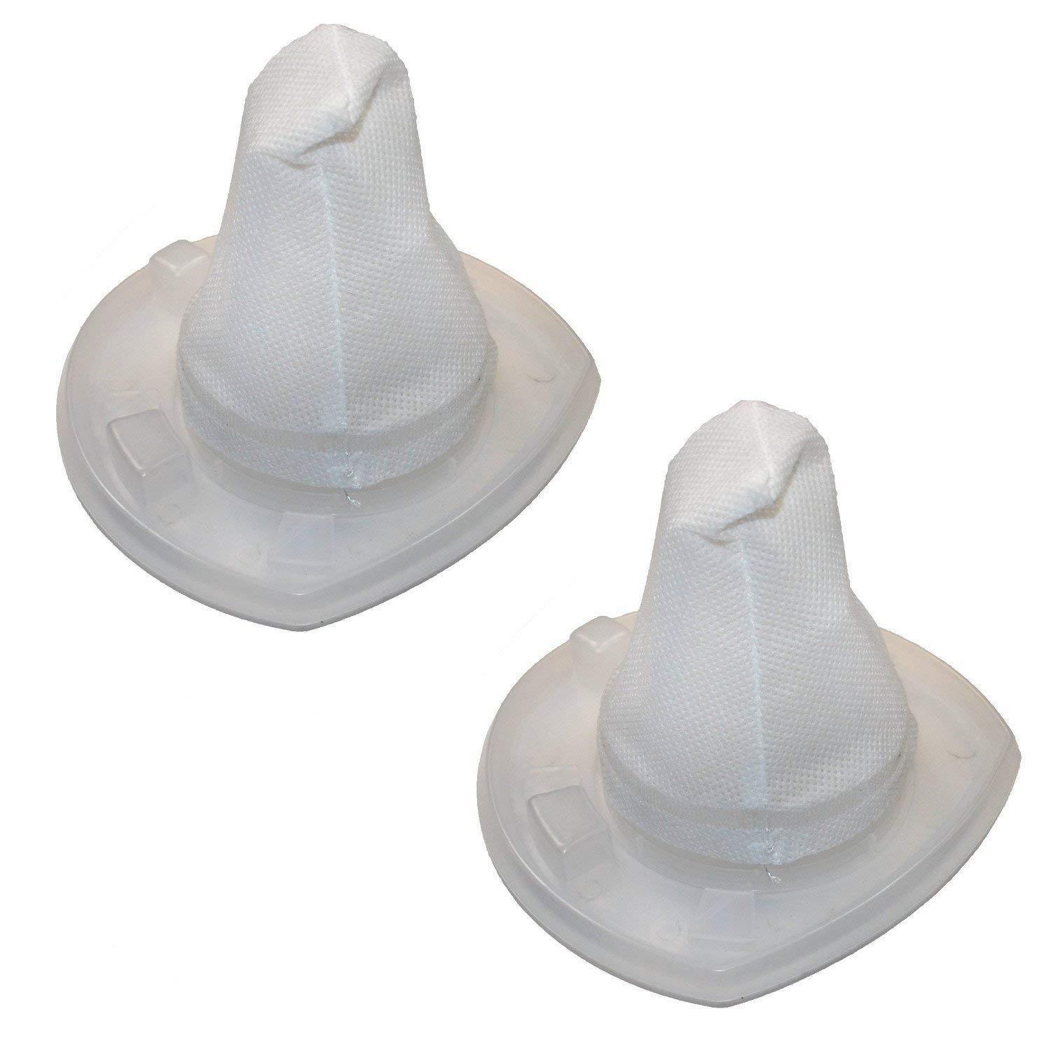 HQRP HQRP 2-Pack Washable Filter compatible with Black & Decker DustBuster HHVI320JRS, HHVI320JRS02 Hand Vacuum