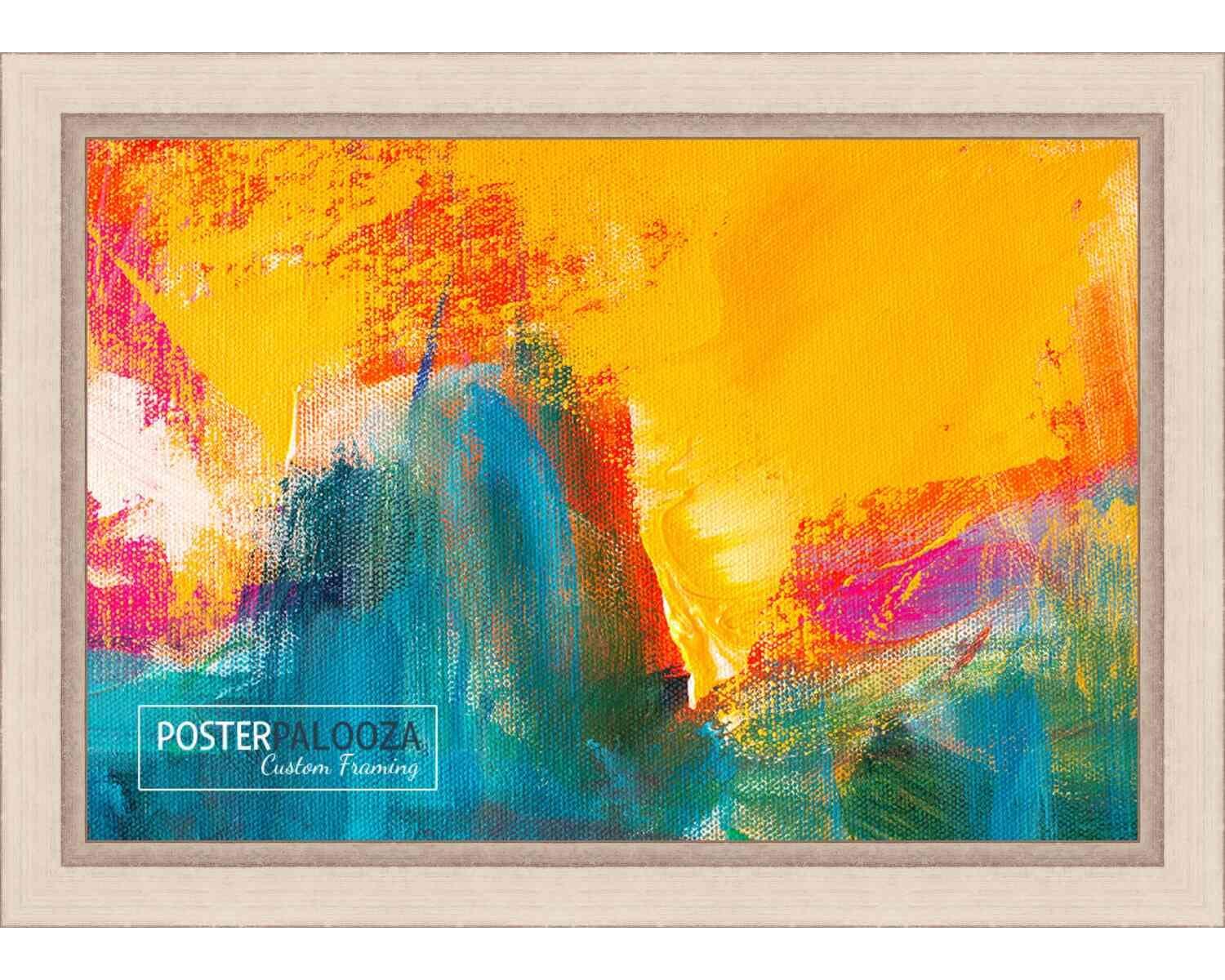 Poster Palooza 16x8 Silver Shadowbox Frame - Shadow Box Frame Interior Size 16x8 x 1.25 Inches Deep - Silver Frame Made to Display Items Up to 1.25 Inches Deep! Includes Shatter Resistant Acrylic, Backing, Hardware