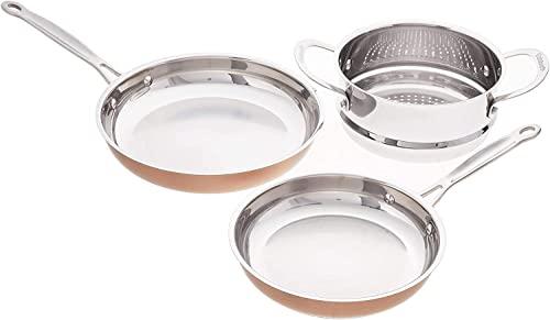 Cuisinart Chefs Classic Stainless Color Series Cookware 11PC Set