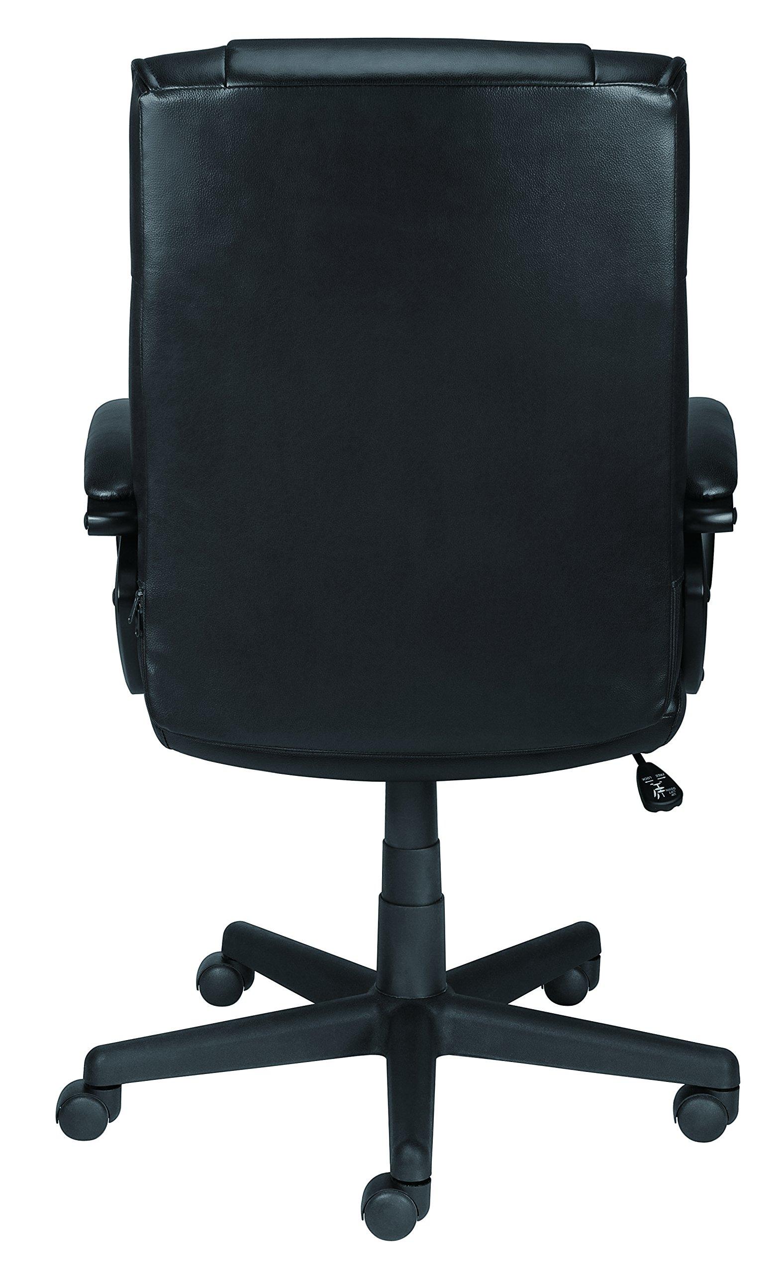 STAPLES STAPLES Turcotte Luxura High Back Executive Chair, Black