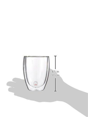 Bodum Bodum 12oz Pavina Double Wall High-Heat Borosilicate Glass, Set of 2, Clear