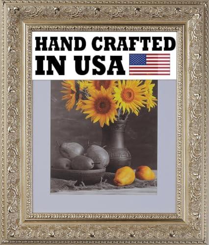 Generic Silver Picture Frame 3-1/2\" Polystyrene WholesaleArtsFrames-com 3348-A-44 (20X27)