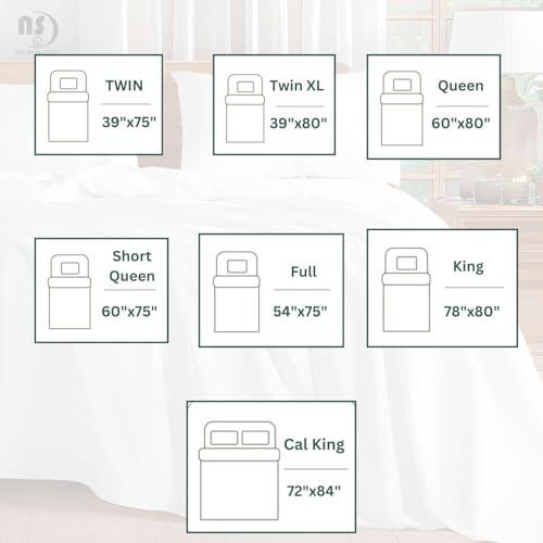 NON Sticky cotton Short Queen Sheets for Rv Camper 100% Cotton Rv Sheets Short Queen Sheets Camper Sheets Rv Queen Sheets Short Queen Sheet Set for Rv Camper Short Queen Sheets for Rv Mattress Light Grey Solid