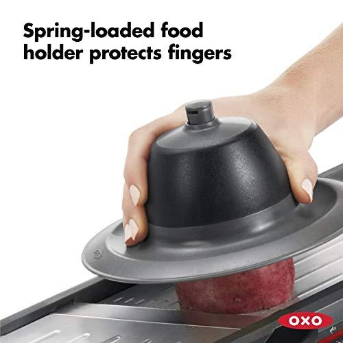 OXO OXO Good Grips Chef\'s Mandoline Slicer 2.0, Black & Steel