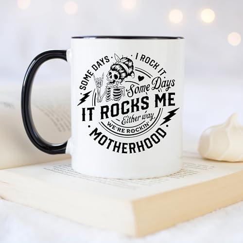 YouNique Designs YouNique Designs Funny Mom Mug, 11 Oz, Mom Coffee Mug, Mom Cup, Best Mom Mug, Mom Birthday Gifts for Mom, Happy Birthday Mom, Best Mom Ever Gifts, Gofts for Mom, Mama Gifts for New Mom (Black Handle)