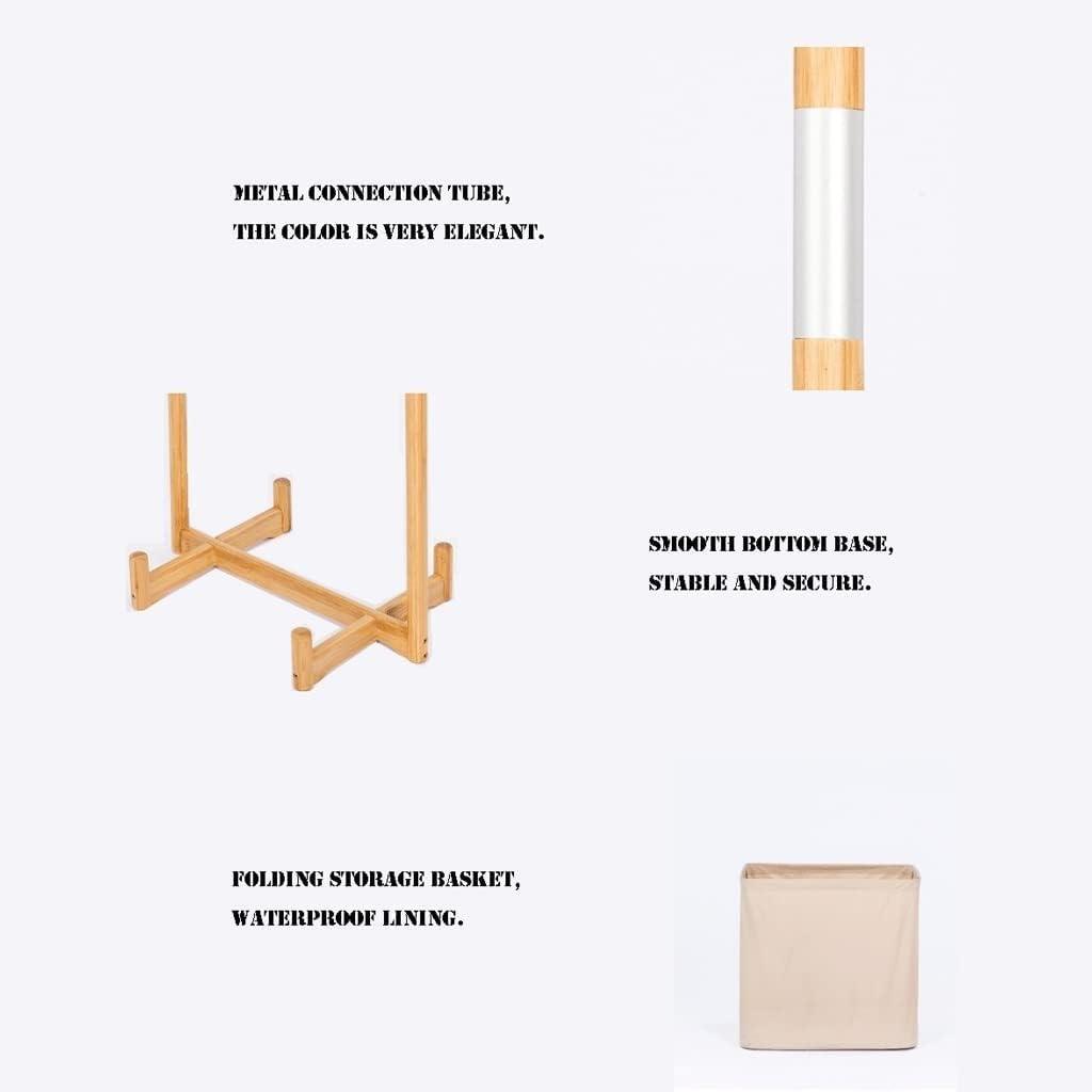 Suuim Entrance Coat Rack Coat Rack Free-Standing Hall Tree Stand Creative Coat Rack Simple Basket Bedroom Coat Rack Standing Coat Stand Hat Holder Organizer