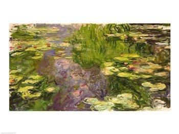 Posterazzi Posterazzi Waterlilies Poster Print by Claude Monet, (24 x 18)