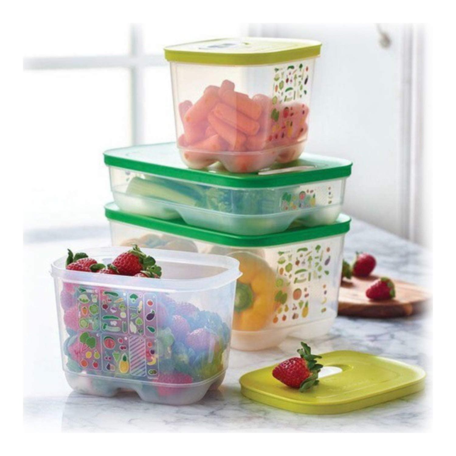 Tupperware Tupperware Fridgesmart Container 4 Pcs Set Newest Design