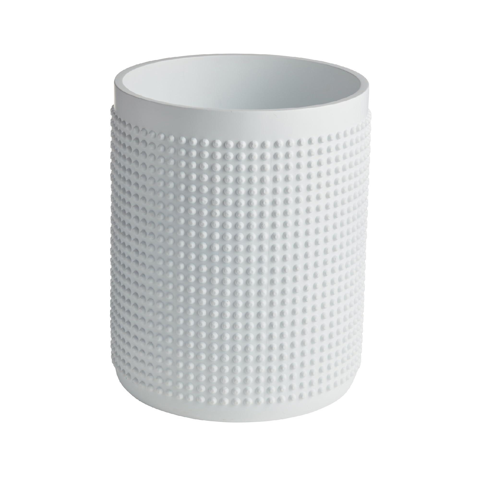 Roselli Trading Company Roselli Trading Company Milano Bath Wastebasket, White
