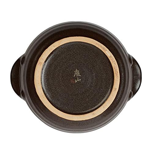 Crazy Korean Cooking Crazy Korean Cooking Korean Stone Bowl (Dolsot), Sizzling Hot Pot for Bibimbap and Soup - Premium Ceramic (Medium with Lid)