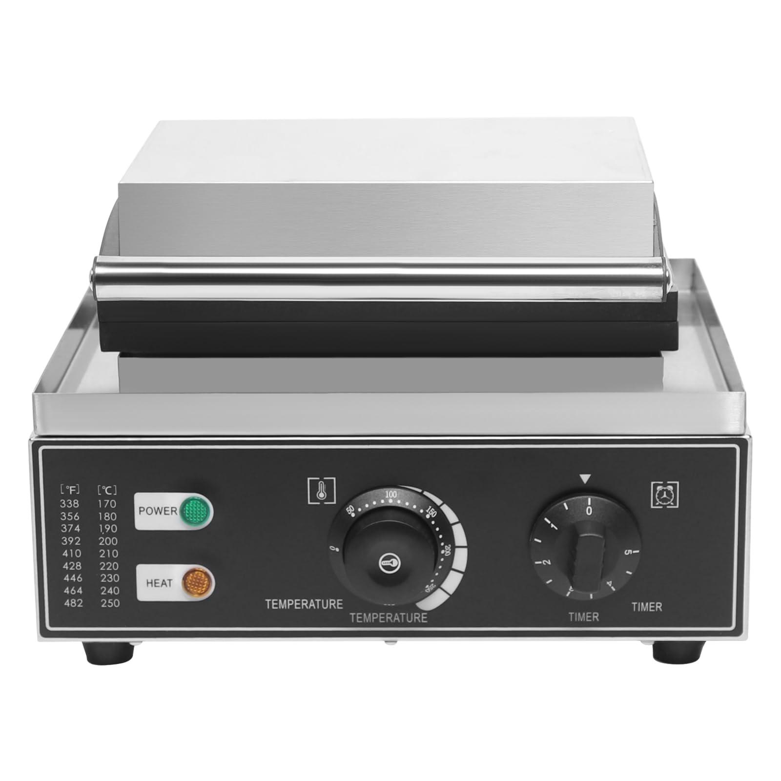 WBGANG 1550W Donut Maker Machine For Home Commercial Waffle Maker,Mini Donut Maker Machine Commercial 6 Holes Electric Doughnut Maker Waffle, Donut Bake Machinenon-Stick Time&Temp Control Double-Side Hea