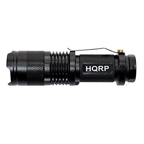 HQRP HQRP Professional 365 nM 3 Watt LED Gemstone and Mineral Inspection Identification Fluorescence Glow Flashlight Blacklight