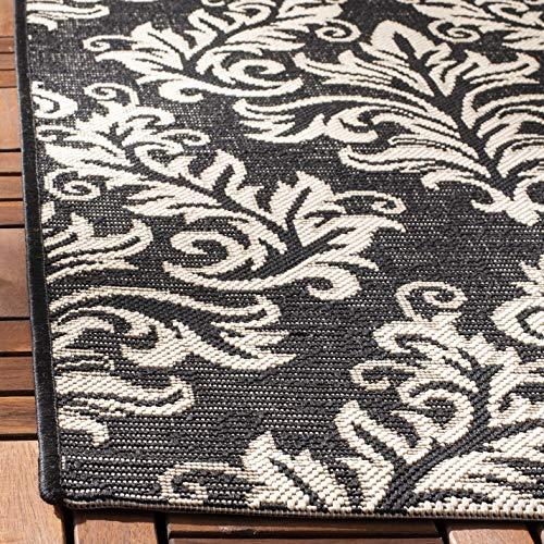Safavieh SAFAVIEH Courtyard Collection 2'3" x 10' Red/Cream CY6930 Indoor/ Outdoor Waterproof Easy Cleaning Patio Backyard Mudroom Runner Rug