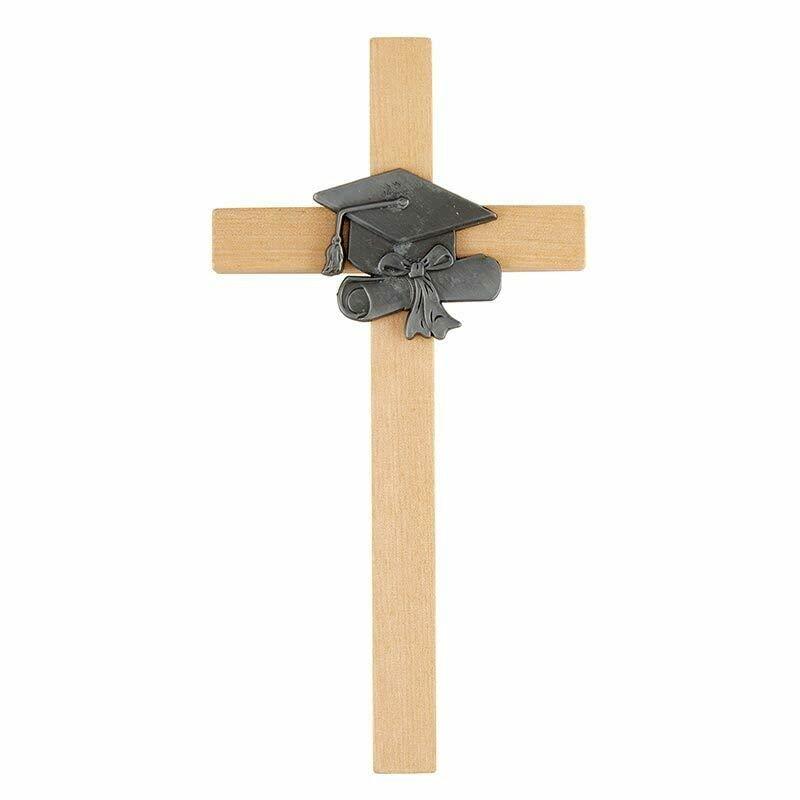 Generic The Christian World Catholic Wall with Graduation Cap and Diploma Center, Pack of 6, 6 in vbn-fh-1913