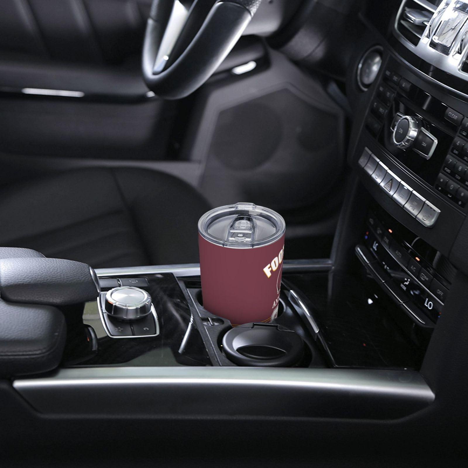 Midkepf Custom Tumbler, Personalized Name and Number Tumbler Cup, Customized Stainless Steel Travel Coffee Mug Keeps Drinks Cold and hot Gifts for Men Women Fans