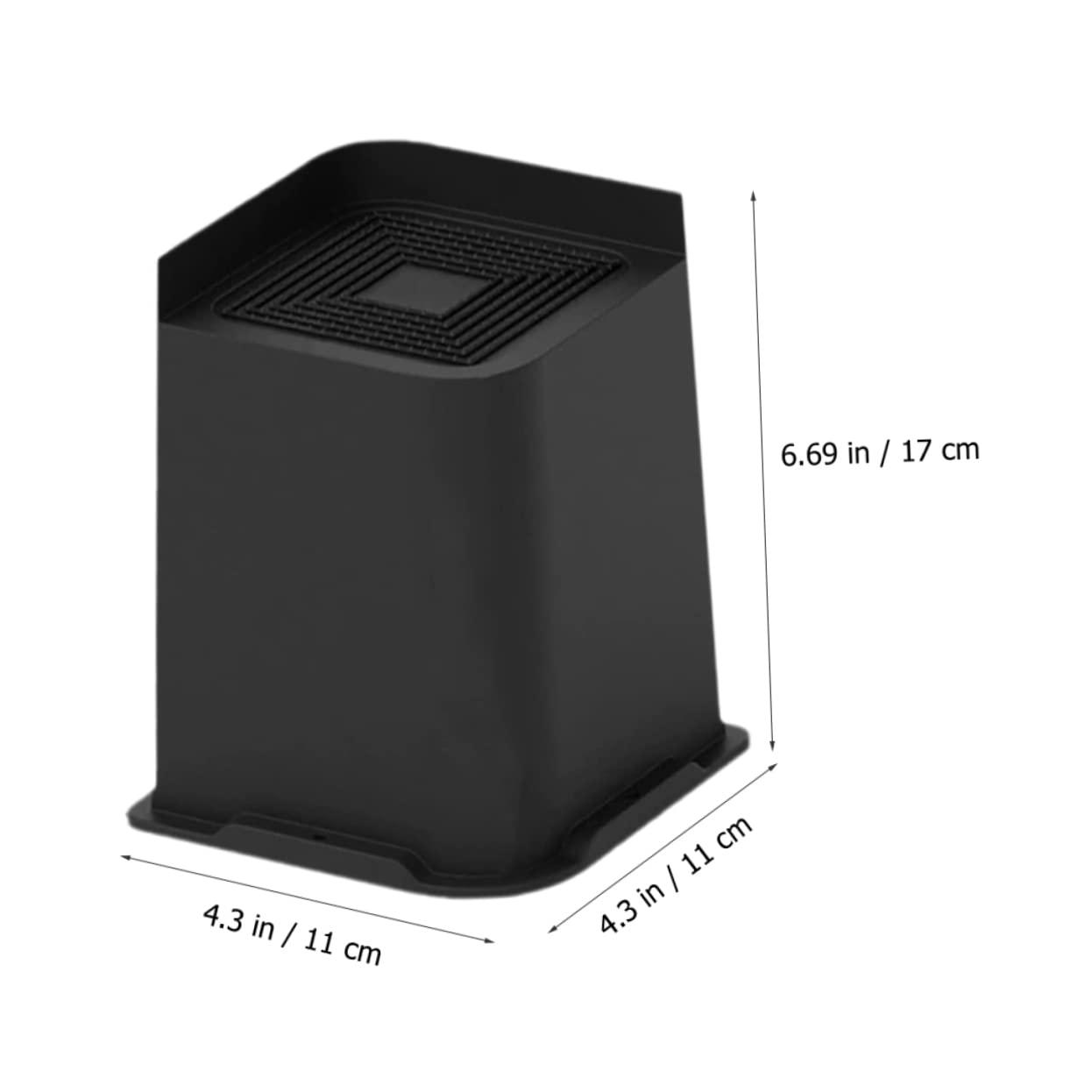 TOKIDNY TOKIDNY 4pcs Furniture Risers Non Slip Bottom for Sofa Couch Chair Bed Ideal Table Lift and Chair Riser for Increased Height